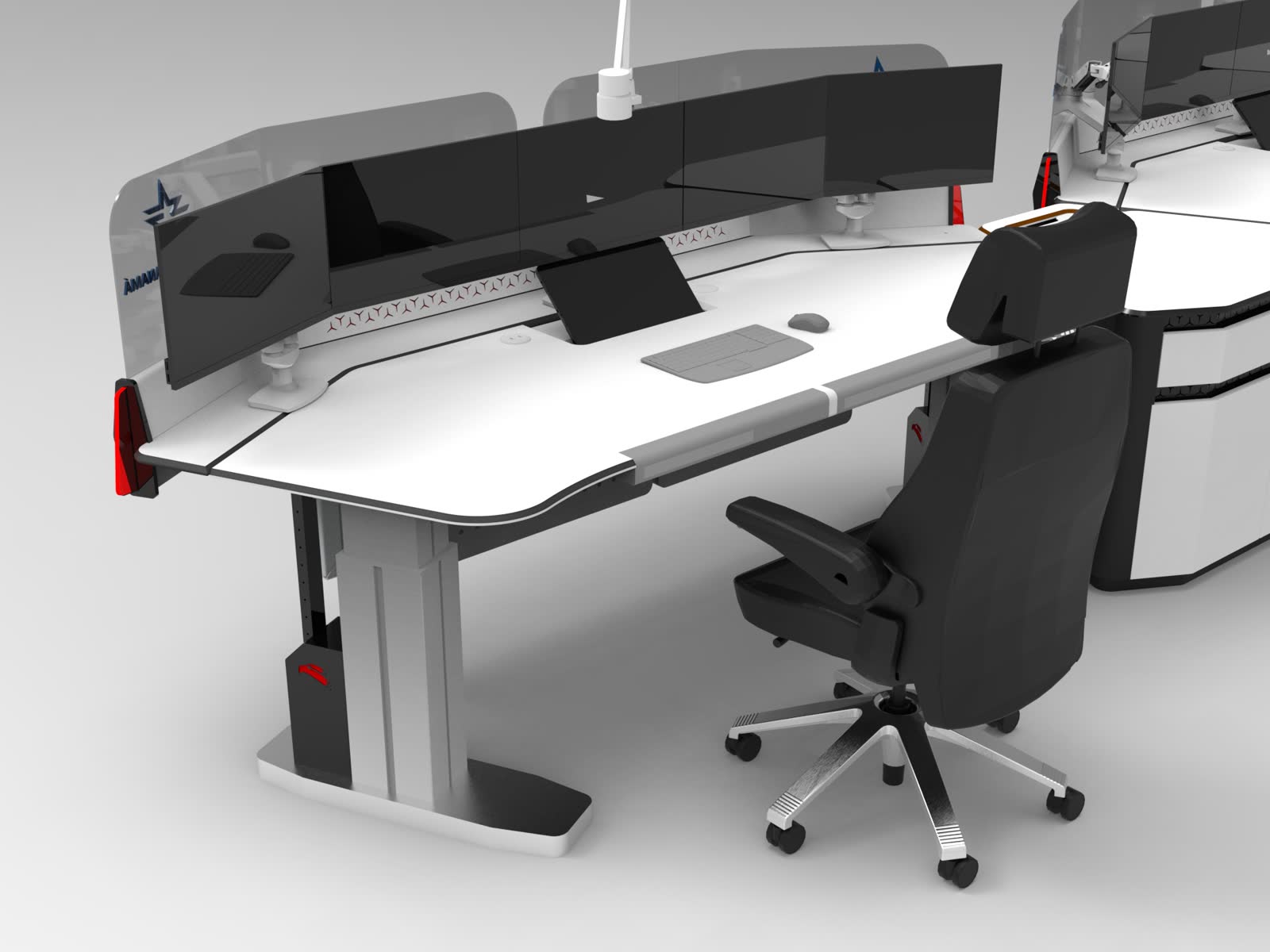 Consolas Motorizadas PAD Series — diseño 1