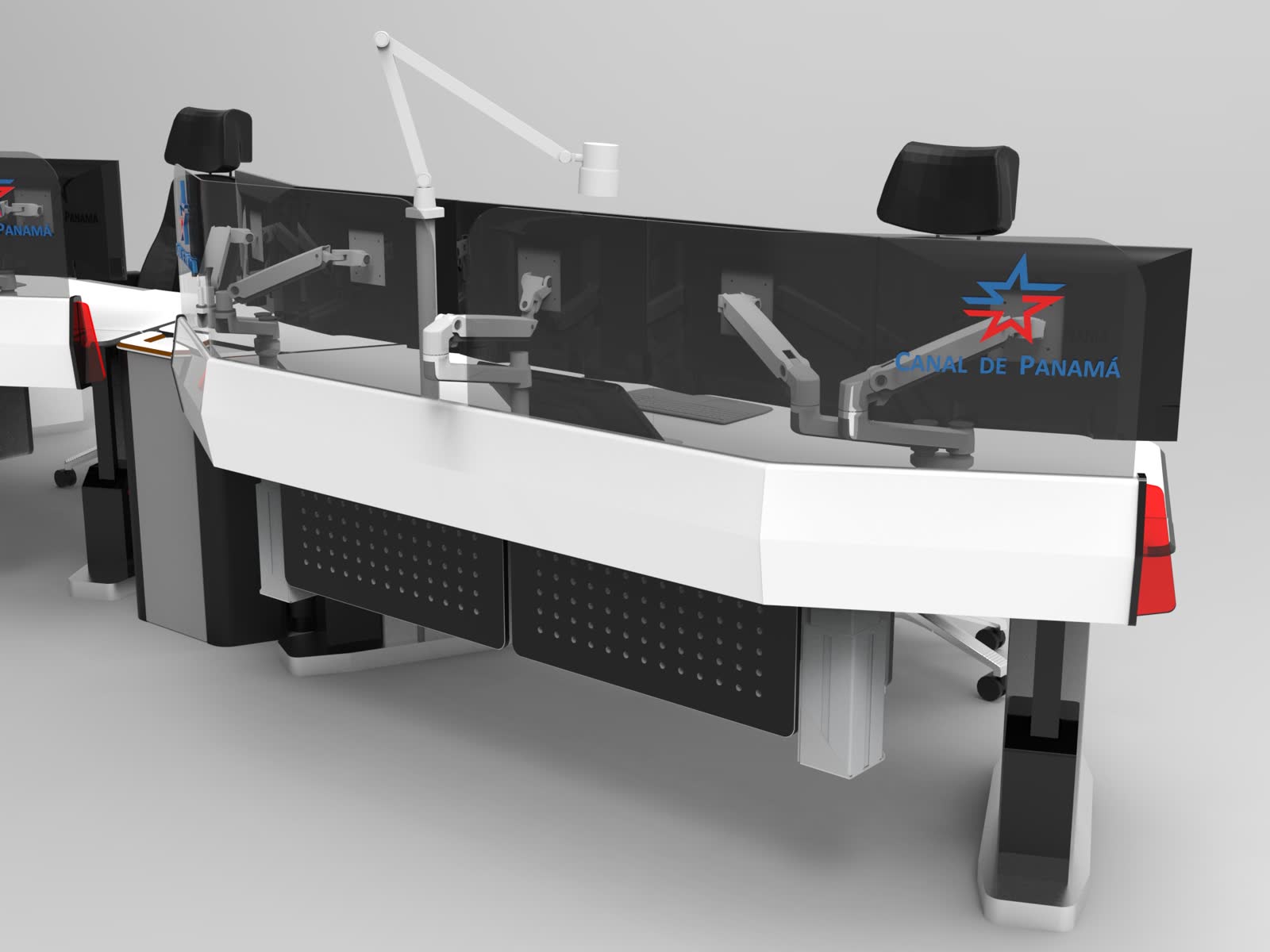 Consolas Motorizadas PAD Series — diseño 3
