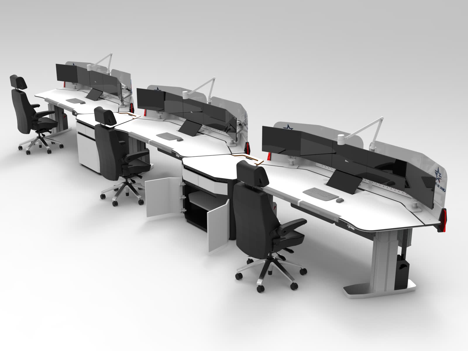 Consolas Motorizadas PAD Series — diseño 5